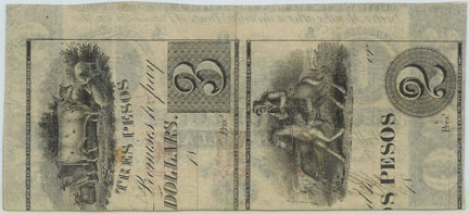 Back of Louisiana One Dollar